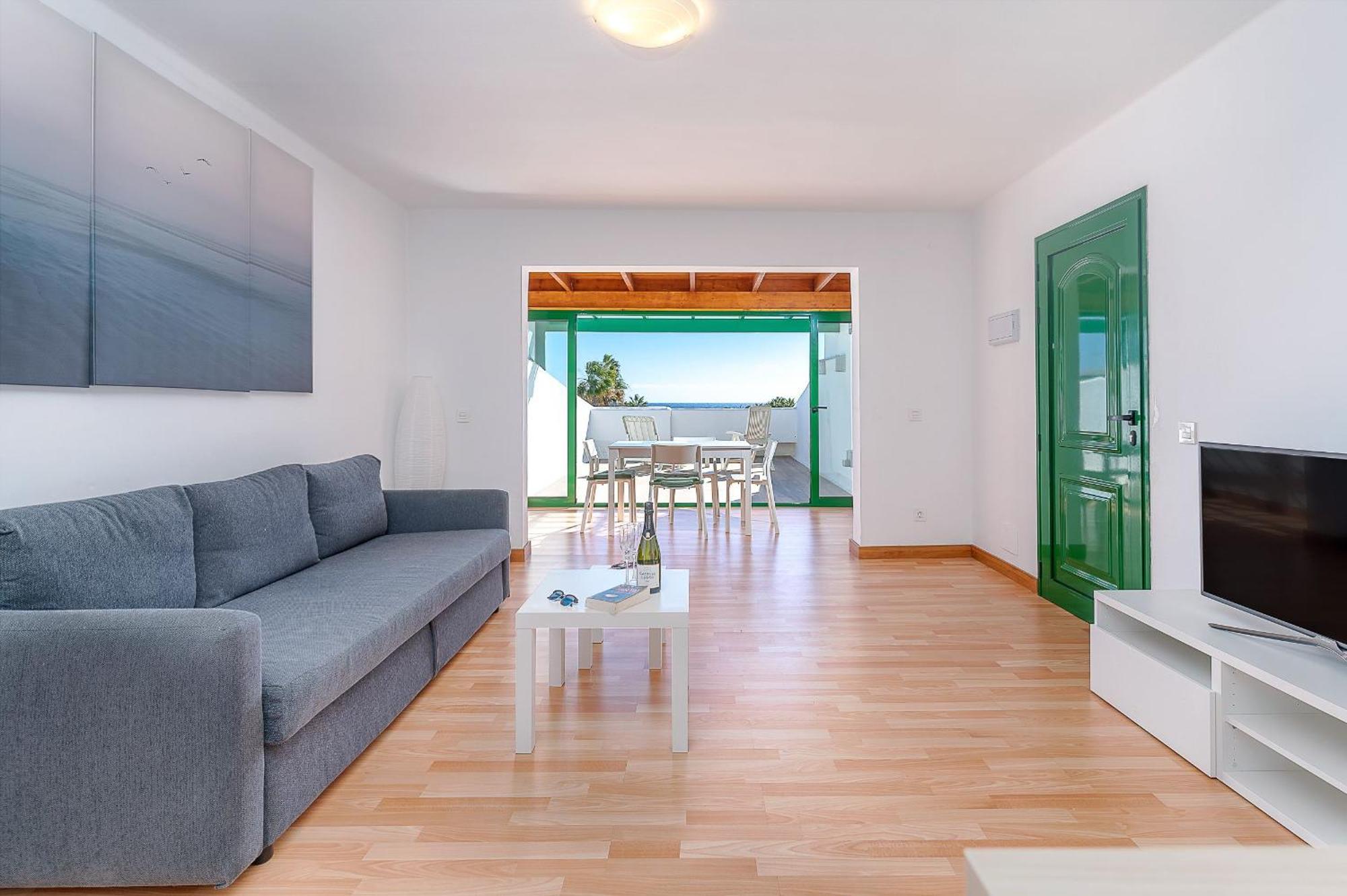 Fantastico Apartamento Con Terraza Y Vistas Al Mar Costa Teguise Eksteriør billede
