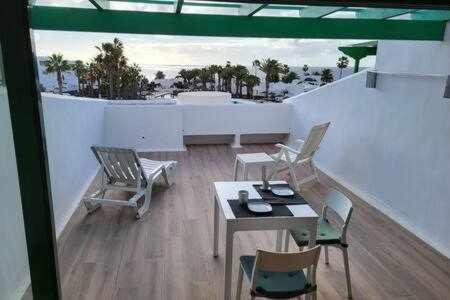 Fantastico Apartamento Con Terraza Y Vistas Al Mar Costa Teguise Eksteriør billede
